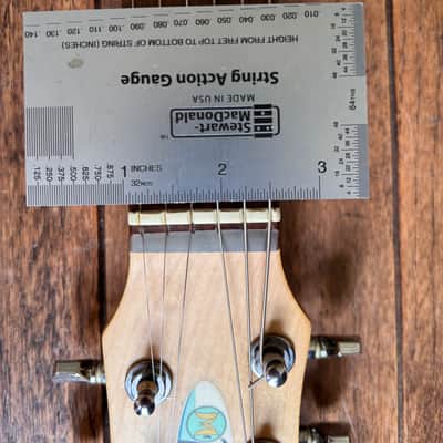 1990s Marine Rider Travel Campfire Electric Guitar w/ On Board Speaker + Effects image 15