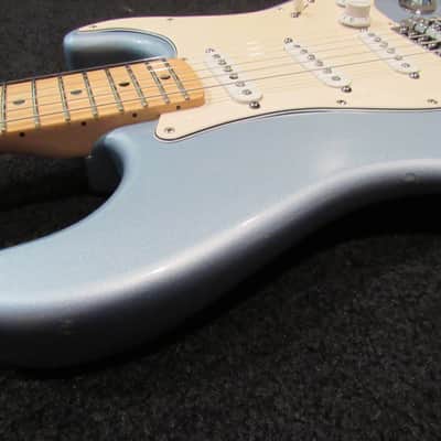 2001/2012 MIM Fender Standard Stratocaster Guitar Agave Blue image 4