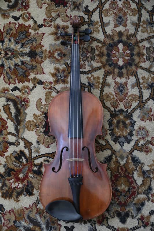 Vintage Full Sized Violin with Case and Bow 60's