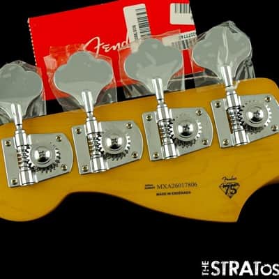 Fender Player II Precision P BASS NECK w TUNERS, Rolled Edges Slab ROSEWOOD. image 6