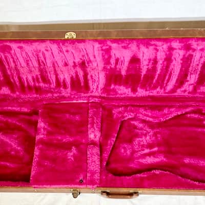 RARE USA GIBSON M-III Miii M3 M-3 ALL AMERICAN RECTANGULAR HARD SHELL TOLEX GUITAR CASE L@@K image 6