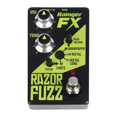 Rainger FX Razor Fuzz Virtual Plectrum Fuzz Pedal image 4