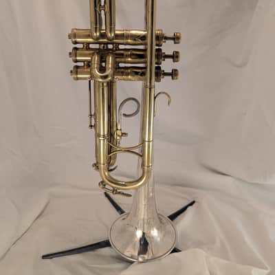 Legendary Vintage 1929 King Liberty 1 Silvertone "Artist Bore" Trumpet .468 – First Year Model! Valve Rebuild by Mark Metzler. Rare as Leprechaun Gold image 5