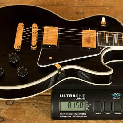 Epiphone Inspired by Gibson Custom Les Paul Custom | Ebony image 8