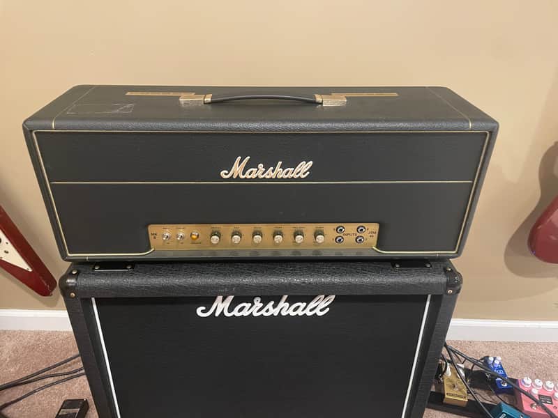 Marshall Super 100JH Jimi Hendrix Signature Head 2006 - Black image 1