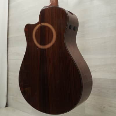 Used Ibanez AAM300CE Advanced Auditorium Solid Top Acoustic Guitar Natural image 10
