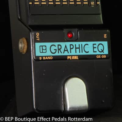 Pearl GE-09 Graphic EQ mid 80's s/n 024282 Japan image 3