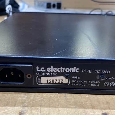 TC Electronic  1280 Stereo Digital Audio Delay Vintage Rare Rack Effect image 7