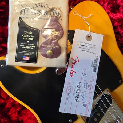 Fender American Vintage II '51 Telecaster Left-Handed 2025 - Present - Butterscotch Blonde image 7