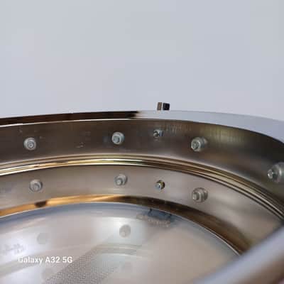 Ludwig Supraphonic 5x14" Snare Drum Vintage 70s Blue/Olive#1224386 10Lug Chicago image 11