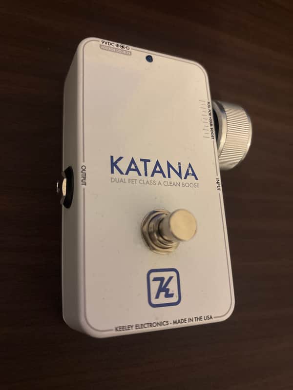 Keeley Katana Clean Boost V2