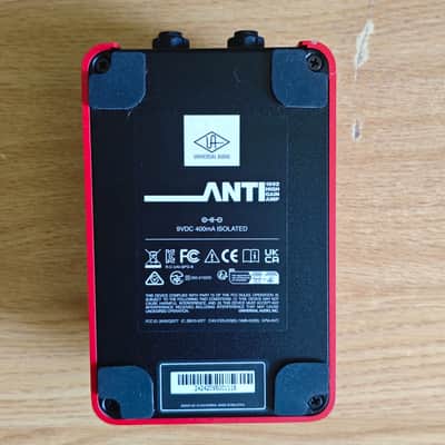 Universal Audio ANTI 1992 High Gain Amp  2024 - Present Red image 6