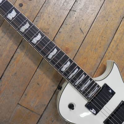 ESP LTD EC-401 with Pau Ferro Fretboard 2018 - Present - Olympic White image 3