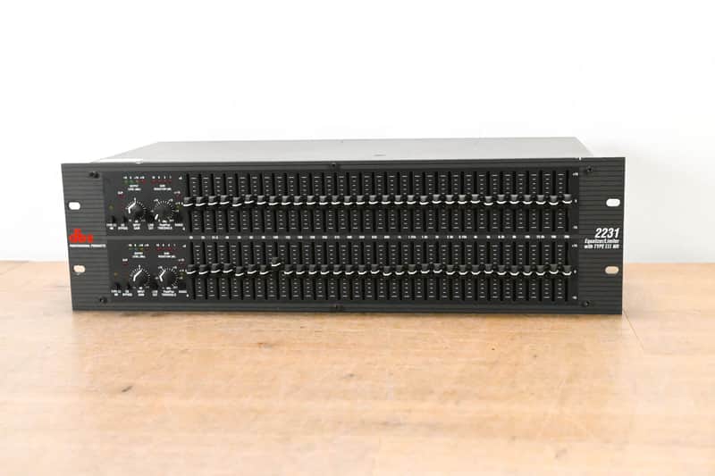 dbx 2231 Dual-Channel 31-Band Graphic Equalizer/Limiter CG014QL image 1
