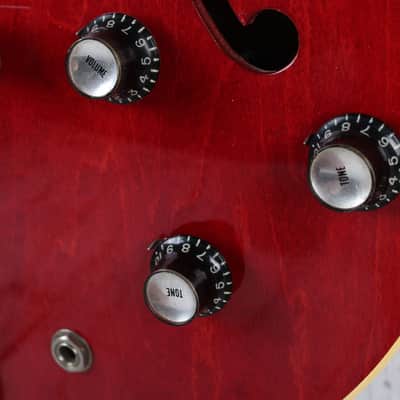 Gibson 1965 ES-330TDC Hollowbody Electric Guitar Cherry Finish w Hardshell Case image 9