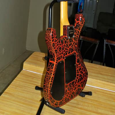 Charvel Model 4 1987-1988 Lava Crackle image 5