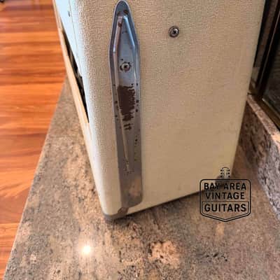 1960 Fender 6G4-A Super Amp - Rare Blonde & Oxblood image 4