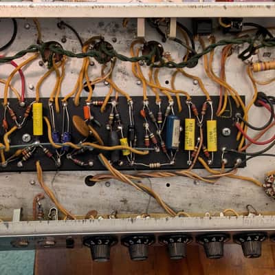 Fender Super Reverb "Drip Edge" 4x10" Guitar Amp 1968 image 4