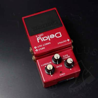 Boss DM-3 Delay (Green Label) 1984 w/ original box image 4