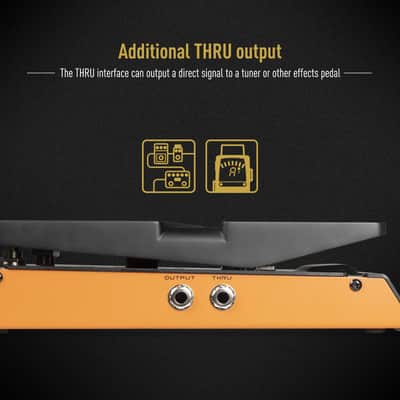 SONICAKE Wah Active Volume Pedal, Wah & Volume 2 in 1 Combo Guitar Effects Pedal, Full-size Pedal 9.57"L x 3.66"W x 2.36"H - FlipWah(Shipping from US/EU/UK Local warehouse) image 4