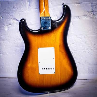 Fender 50s Reissue Stratocaster Signed by Nile Rodgers THE HITMAKER 1983 - Sunburst image 10