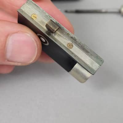 *RARE* -ALBERT NÜRNBERGER- Post-WWII 'Smuggled Era' Hidden WEST Violin Bow 60g image 8