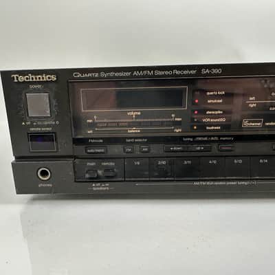 Technics SA-390 Quartz Synth AM/FM Stereo Receiver image 2
