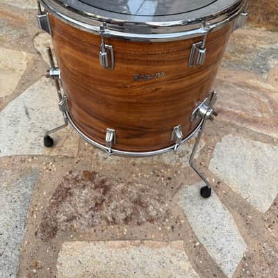 Vintage Rogers KOA 18x16 Script Badge Power Tone Floor Tom Drum image 3