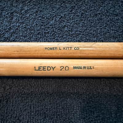 Leedy Model 20 Drum Sticks 1933 - Natural with Lacquer image 2