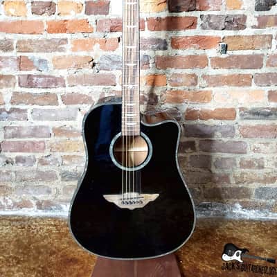Keith Urban Ltd Edition Night Star Acoustic/Electric Guitar w/ Deluxe Leather Case (2010s, Black) image 3