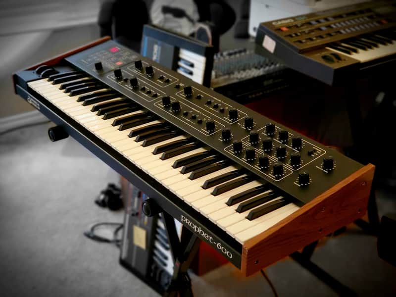 SEQUENTIAL CIRCUITS PROPHET 600 SYNTHESIZER RECENTLY SERVICED IN AMAZING SHAPE! image 1