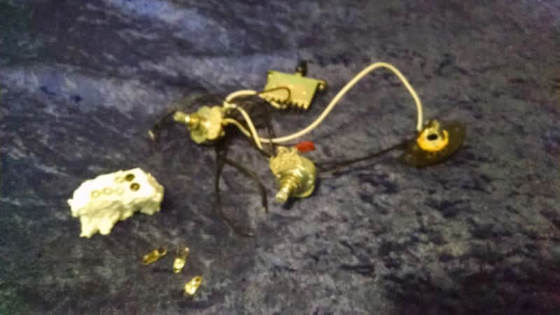 1996 Jackson Dinky Dk2 Wiring Harness black image 1