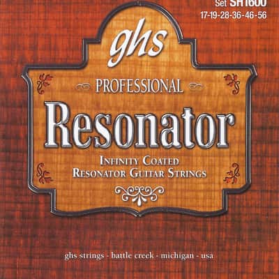 GHS Infinity Bronze Coated Resonator Guitar Strings image 1