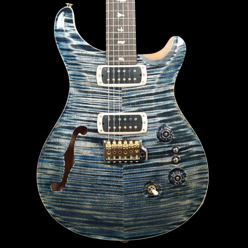 PRS 40th Anniversary Custom 24-08 Semi-Hollow - Faded Whale Blue image 1