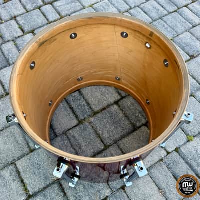 Immagine Premier SIGNIA Maple Tom Floor Tom 14" x 12" Cherry Wood UK Made - 18