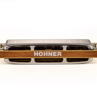 Hohner MS Series Blues Harp, 10 Hole Diatonic Harmonica, F Major - M533066P image 4