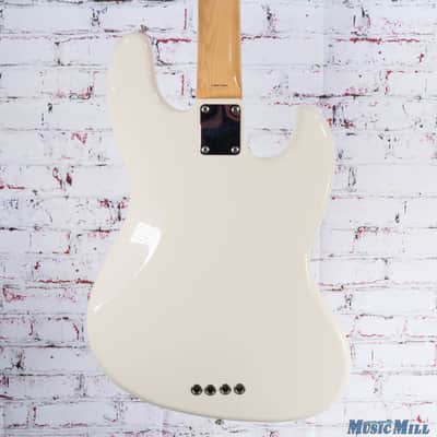 1997-1998 Fender Japan Left-Handed '62 Reissue Jazz Bass Olympic White w/HSC image 9