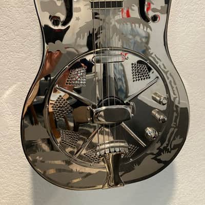National Style O 12-Fret Brass Body Nickel Plated Finish image 2
