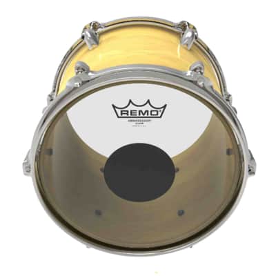 Remo Drumhead Controlled Sound Clear with Black Dot 13" image 3