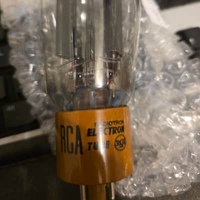 RCA 5R4GY 1953 Brown Base Black Plate image 1