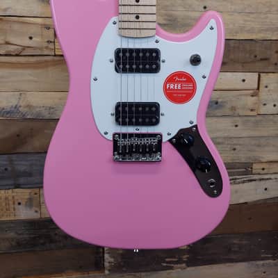 Squier Sonic Mustang HH 2023 - Present - Flash Pink image 1