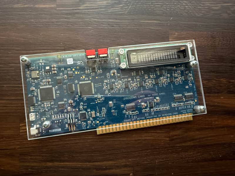Buchla Music Easel iProgram Card