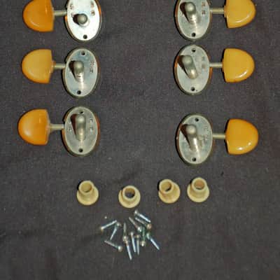 Kawai Electric Archtop Guitar Tuners Chrome/Pearloid image 3