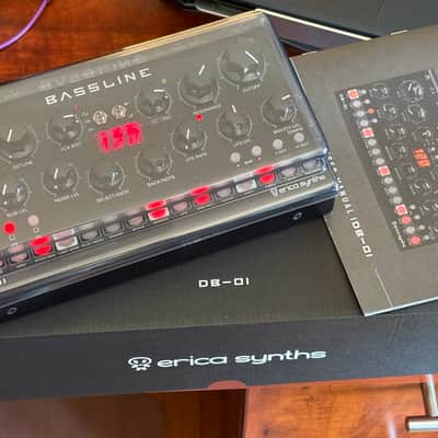 Erica Synths Bassline DB-01 Desktop 2014 - Present - Black image 1