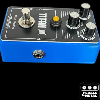 Spaceman Titan II Fuzz 45/177 Machine 2010s - Blue Edition - | Reverb