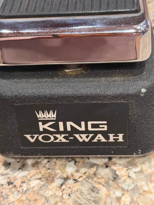 Vox Thomas Organ  King Wah 95- 1970’s - Black/Chrome image 1