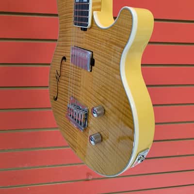 Ernie Ball Music Man  BFR Axis Super Sport Semi Hollow W Case 1 of 30 Made image 2