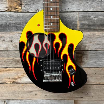 Fernandes ZO-3 Nomad Guitar Fernandez Flame Graphic image 1
