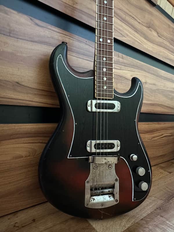 Musima Elgita Electric Guitar 6 String Made in Germany Muzima Vintage Rare image 1