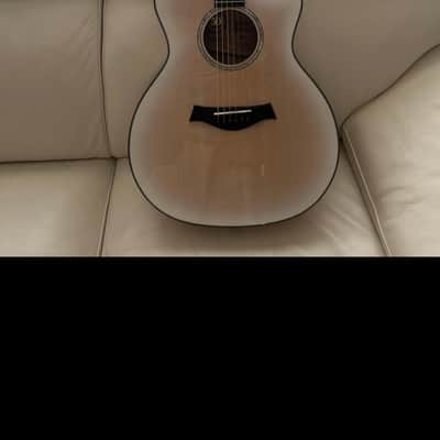 Taylor 50th Anniversary 614ce LTD 2024 - Trans White Edgeburst image 1